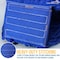 Kleen Handler 32 Oz Heavy-Duty Loop-End Wet Mop Head Refill, Dark Blue, for Industrial and Commercial Use KHHD-LEM-BD-DBL-32-1 - alternate 3